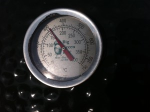 300 Degrees on the Big Green Egg