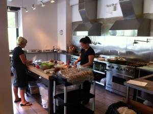 Burger Prep at The Culinary Studio