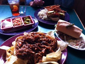 Spread at the Lancaster Smokehouse