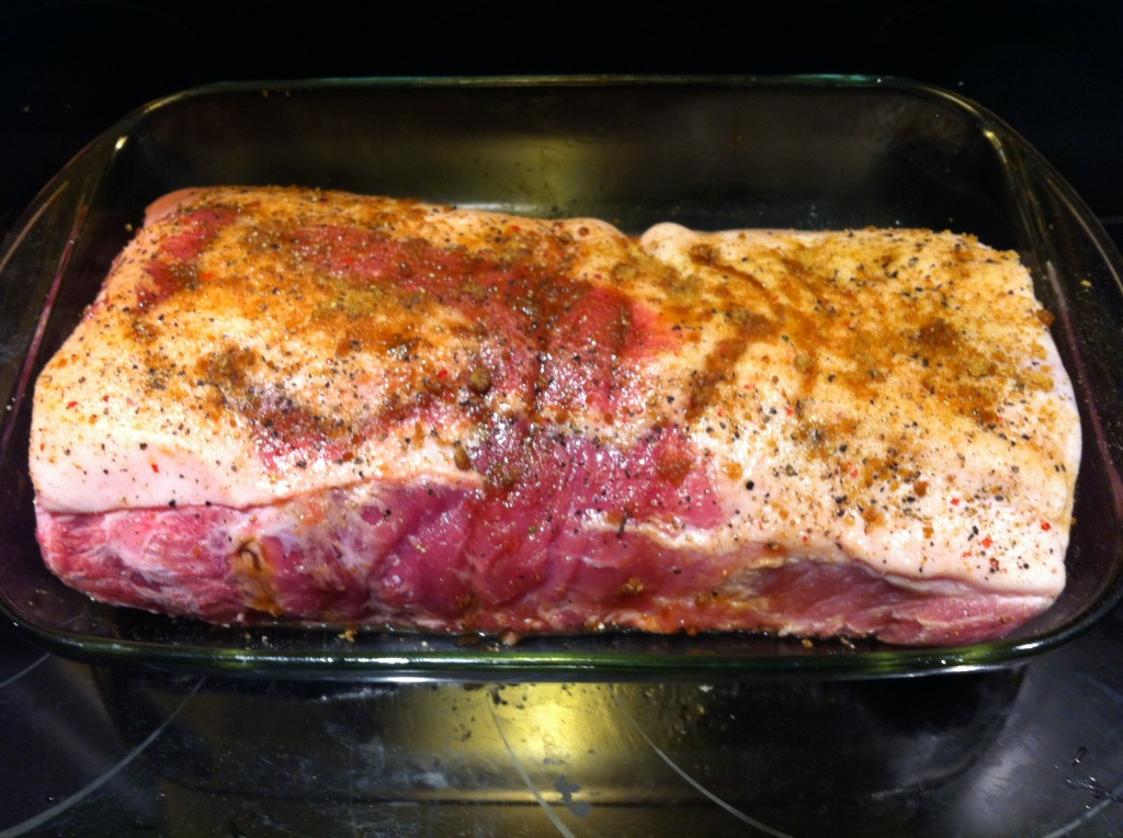 Sweet & Garlicky Pork Loin Roast