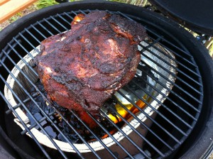 Pork Shoulder on the Big Green Egg