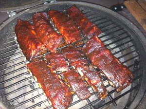 Grilling Ribs